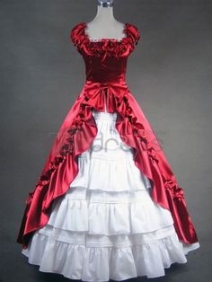 Robe de bal gothique