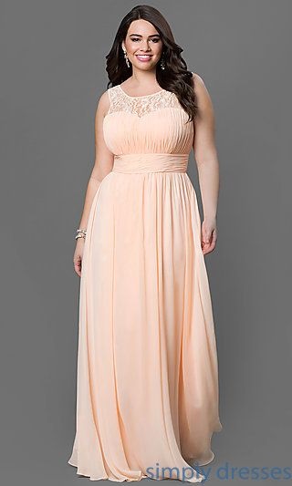 Robe de bal plus size