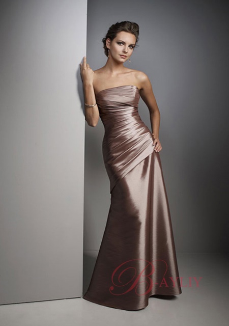 Robe de bal satin