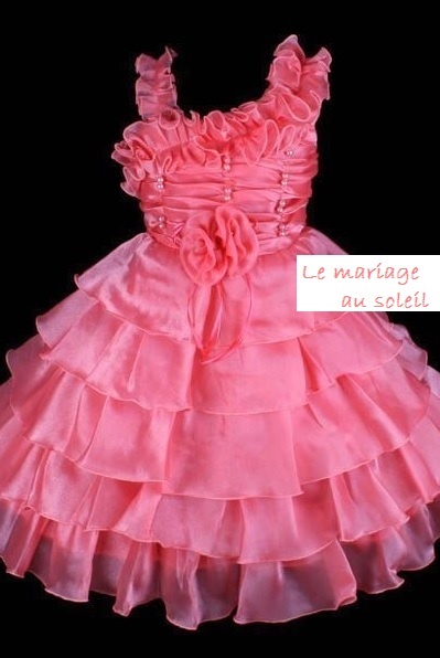 Robe de ceremonie fille 6 ans