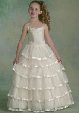 Robe de mariage pour fille de 8 ans