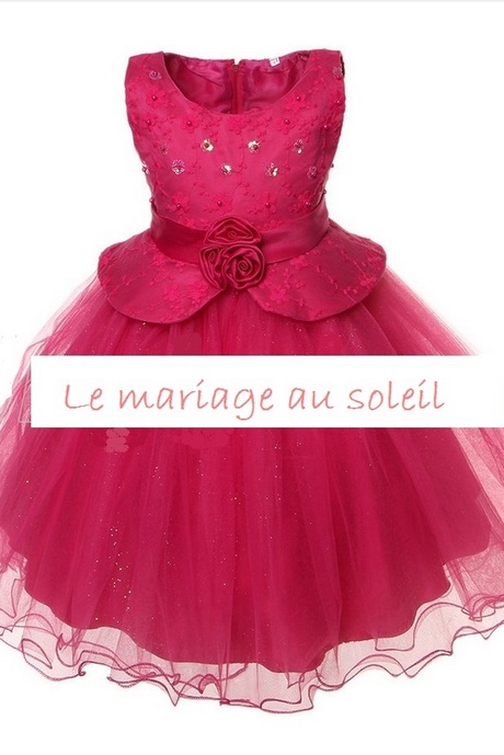 Robe fille 8 ans mariage