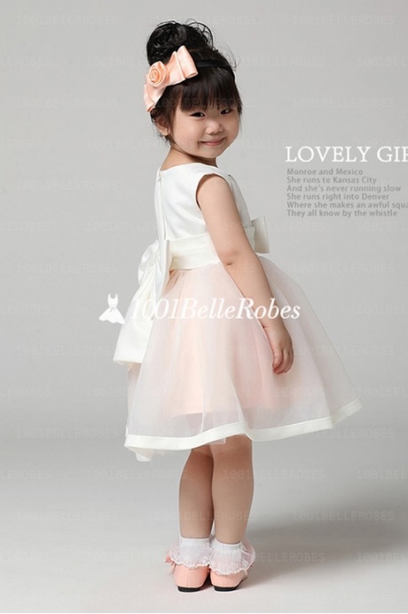 Robe fille ceremonie blanche