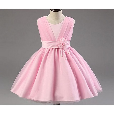 Robe fille mariage rose