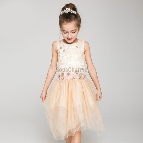 Robe longue ceremonie enfant