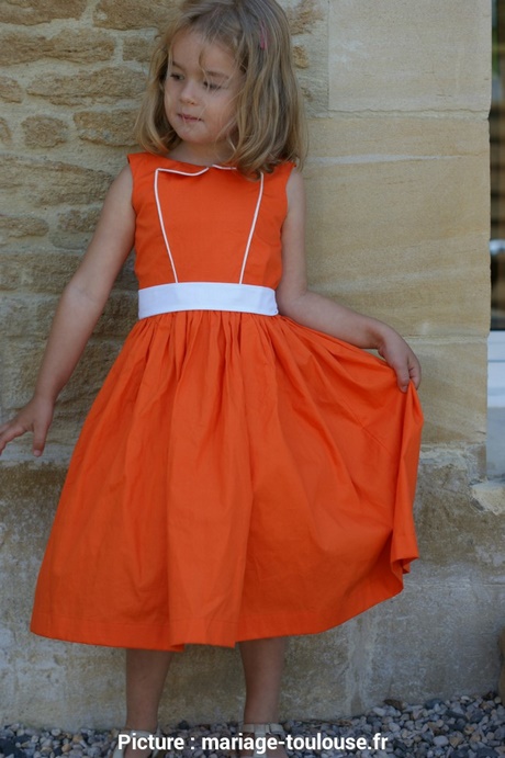 Robe mariage fille 4 ans