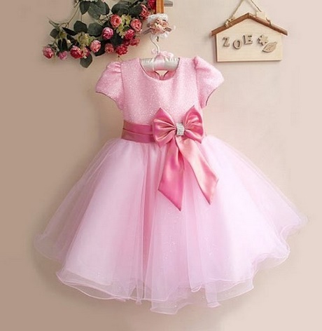 Robe mariage fille rose