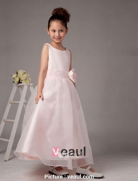 Robe mariage fille rose