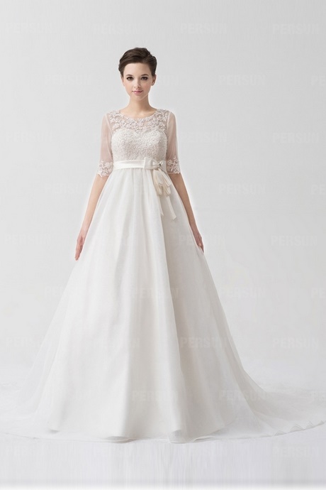 Robe mariée longue simple