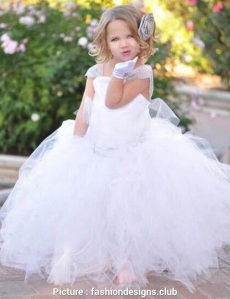 Robe pour bébé fille mariage