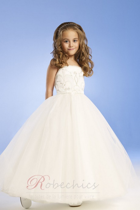 Robe princesse ceremonie fille