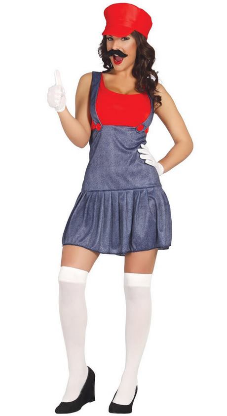 Costume mario femme