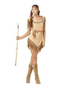 Costume pocahontas adulte