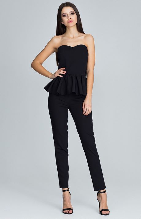 Ensemble pantalon noir femme