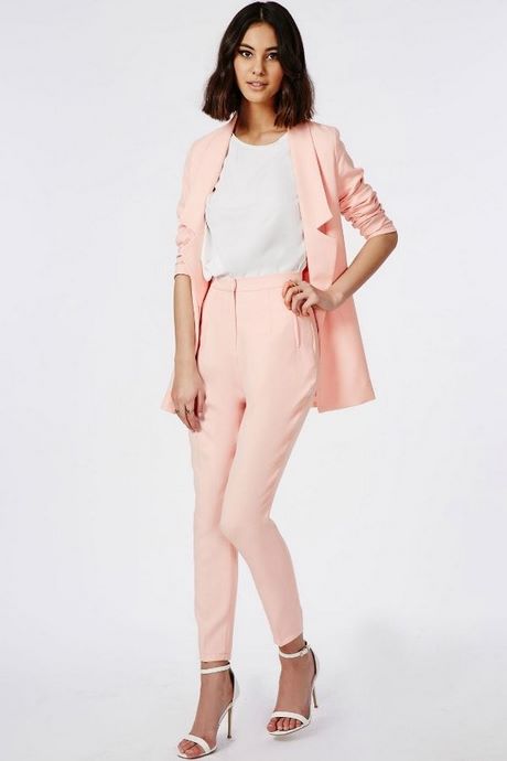 Ensemble pantalon tailleur femme