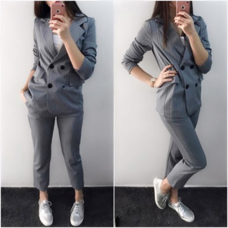 Ensemble pour femme pantalon et veste