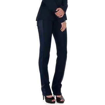 Pantalon de smoking femme