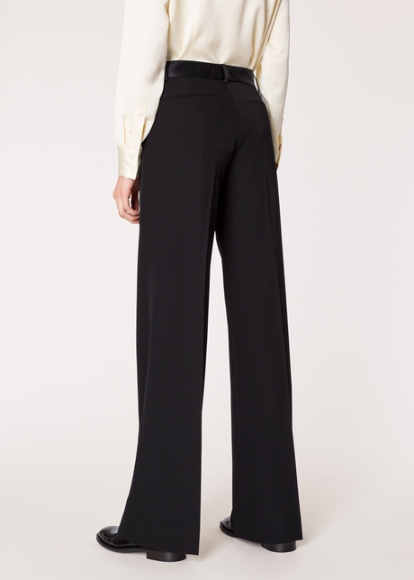 Pantalon de smoking femme