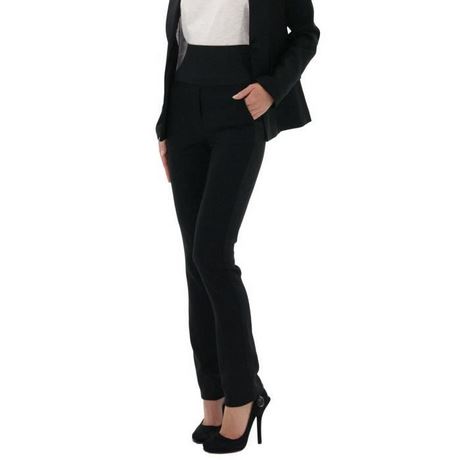 Pantalon noir smoking femme