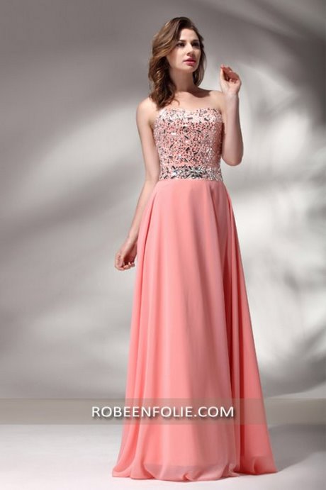 Robe de cocktail mariage longue