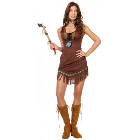 Robe pocahontas femme