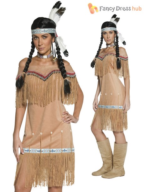 Robe pocahontas femme