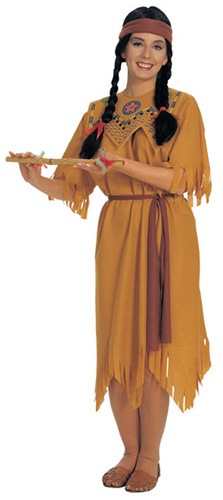 Robe pocahontas femme