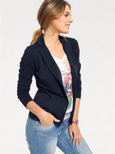 Tailleur bleu marine femme