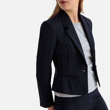 Tailleur bleu marine jupe et veste