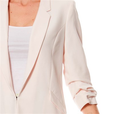 Tailleur ecru femme