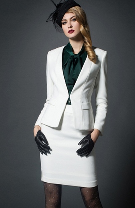 Tailleur jupe veste femme