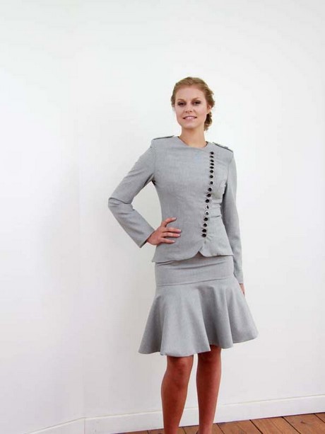 Tailleur jupe veste femme