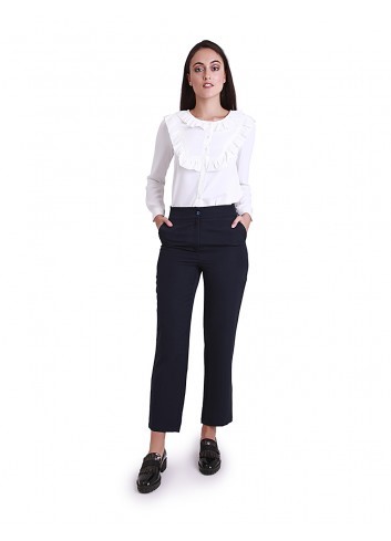 Tailleur pantalon femme bleu marine