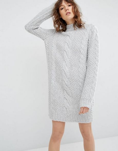 Pull robe pour femme