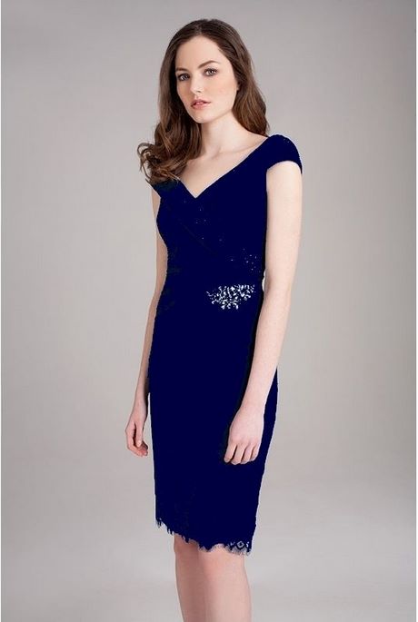 Robe classe bleu marine