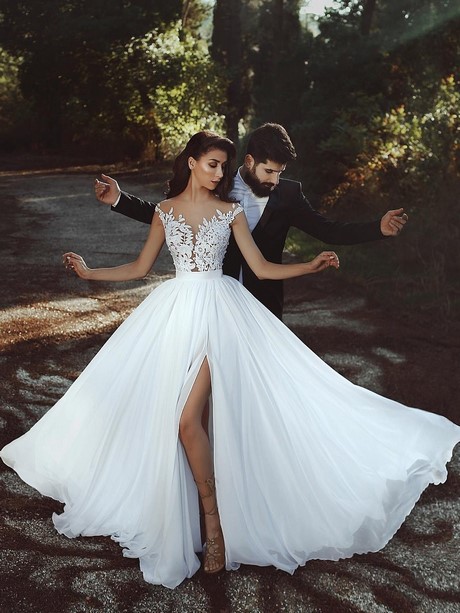 Robe de mariée dentelle 2020