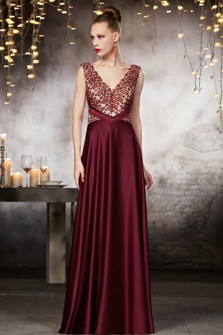 Robe de soirée tres longue