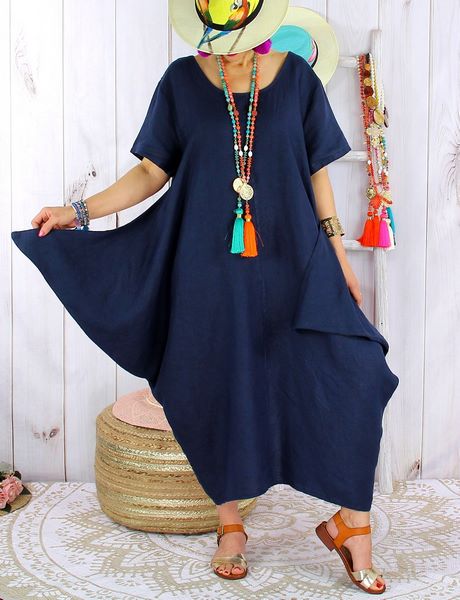 Robe en lin originale