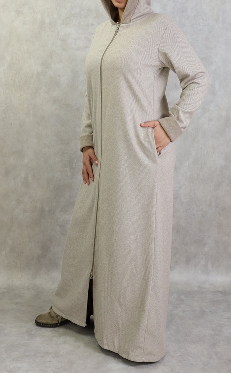 Robe hiver beige