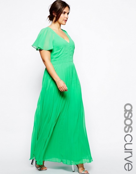 Robe longue été verte