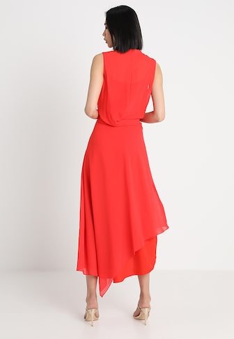 Robe longue femme rouge