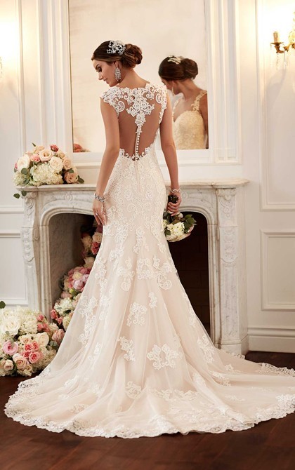 Robe marie dentelle