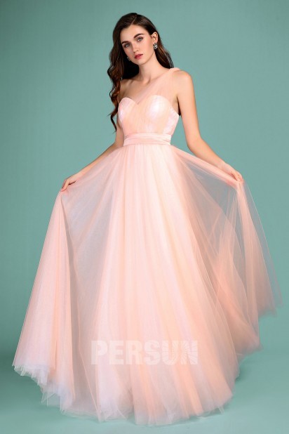 Robe orange pastel