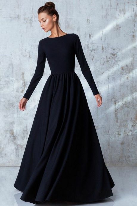 Robe soirée longue hiver