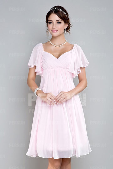 Robe temoin mariage courte