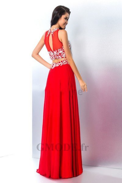 Robe temoin mariage rouge