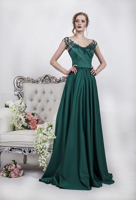 Robe verte simple