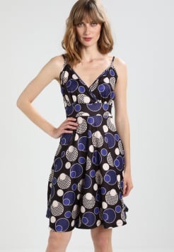 Robe a petit pois femme