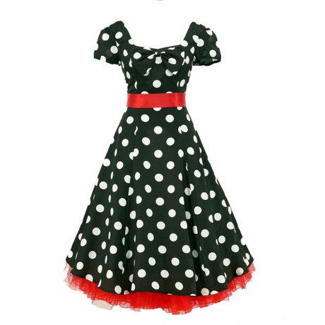 Robe a petit pois femme