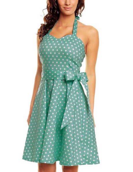 Robe a pois année 50